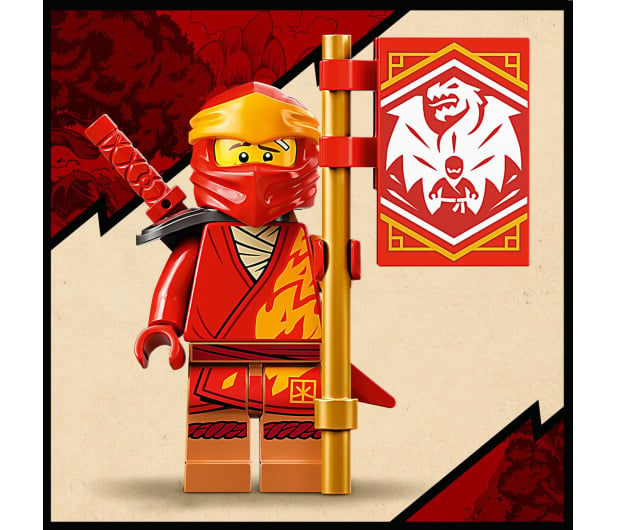LEGO Ninjago® 71762 Smok ognia Kaia Evo - 1032237 - zdjęcie 7