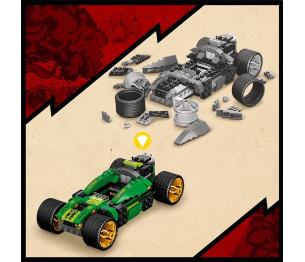LEGO Ninjago®  71763 Samochód wyścigowy Lloyda Evo - 1032238 - zdjęcie 5