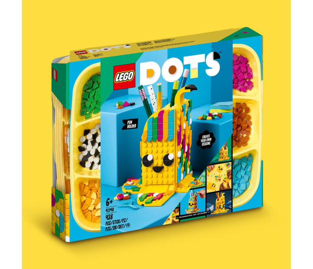 LEGO Dots 41948 Uroczy banan - pojemnik na długopisy - 1032191 - zdjęcie 5
