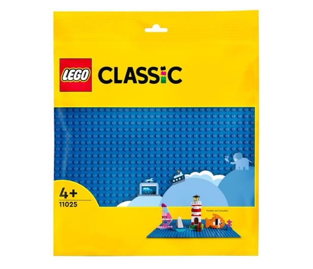 LEGO Classic 11025 Niebieska płytka konstrukcyjna - 1035643 - zdjęcie