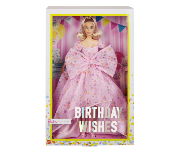 Barbie Lalka kolekcjonerska Urodzinowe życzenia - 1035726 - zdjęcie 4