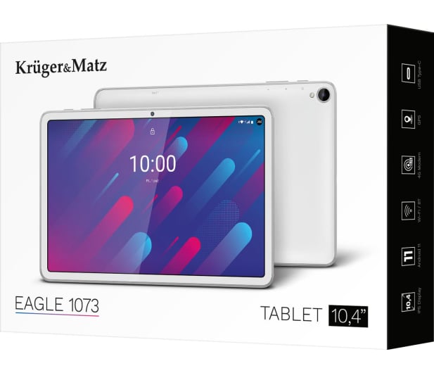 Kruger&Matz EAGLE 1073 T618/8/128GB  Android 11 LTE - 720055 - zdjęcie 9
