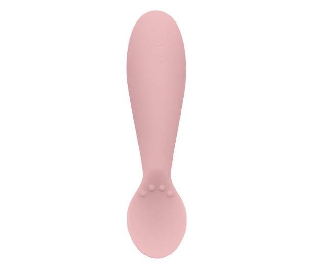 EZPZ Silikonowa łyżeczka Tiny Spoon 2 szt. pastelowy róż - 1034351 - zdjęcie 2