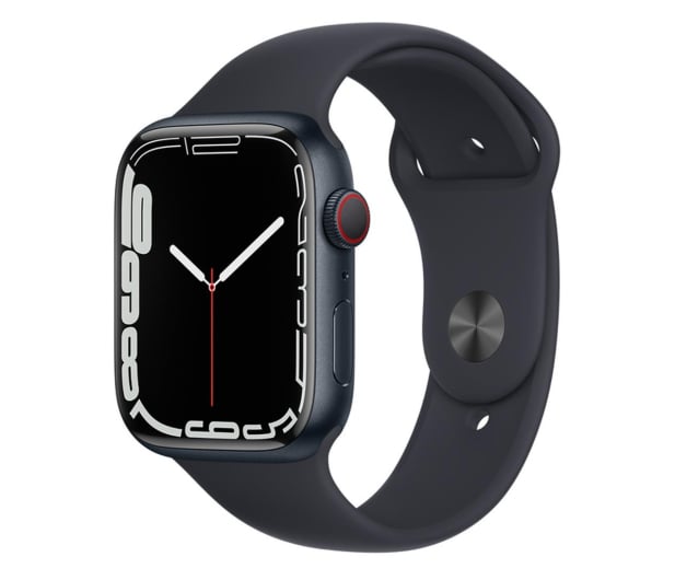 Apple Watch 7 45/Midnight Aluminum/Midnight Sport LTE - 686486 - zdjęcie
