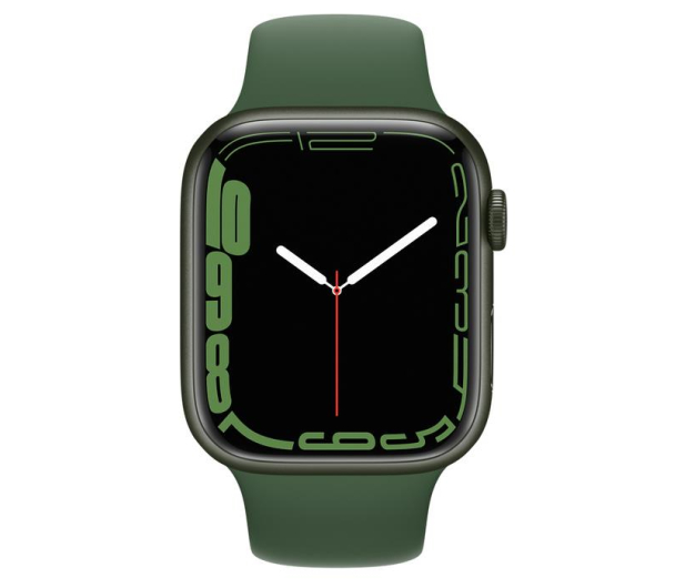 Apple Watch 7 45/Green Aluminum/Clover Sport LTE - 686483 - zdjęcie 2