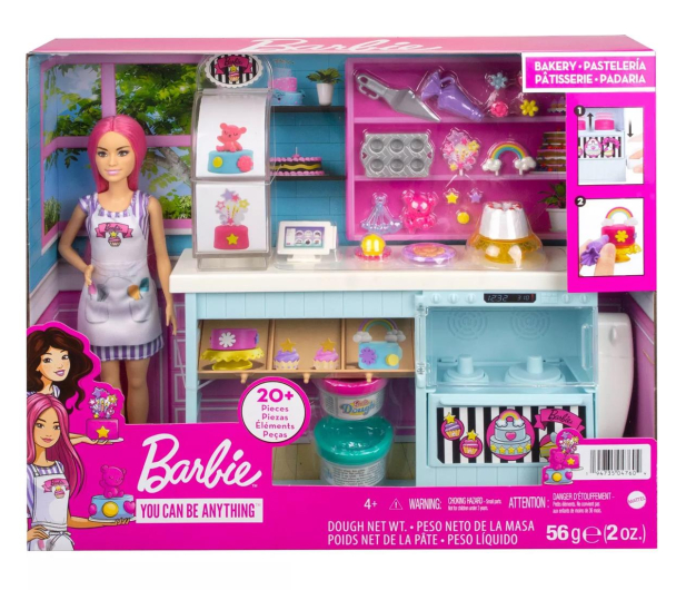 Barbie Cukiernia + lalka - 1034538 - zdjęcie 4