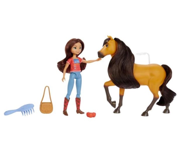 Mattel Spirit Mustang: Duch wolności Lucky i Duch Lalka + koń - 1034744 - zdjęcie