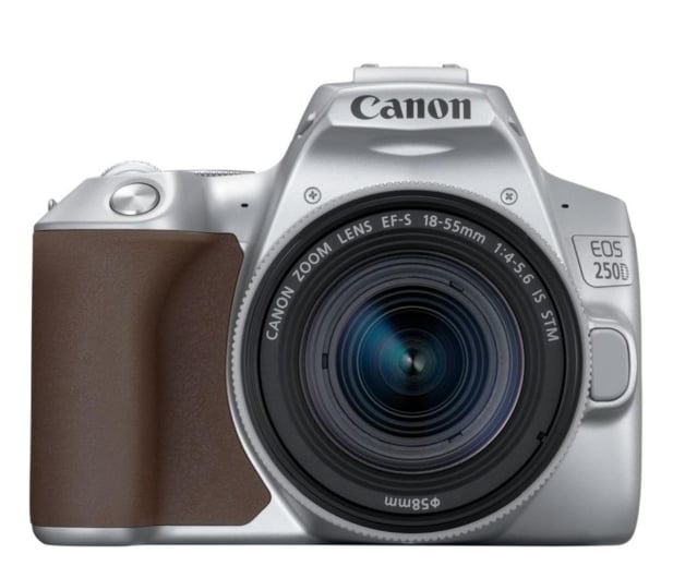 Canon EOS 250D srebrny + EF-S 18-55mm f/4-5.6 IS STM - 724288 - zdjęcie