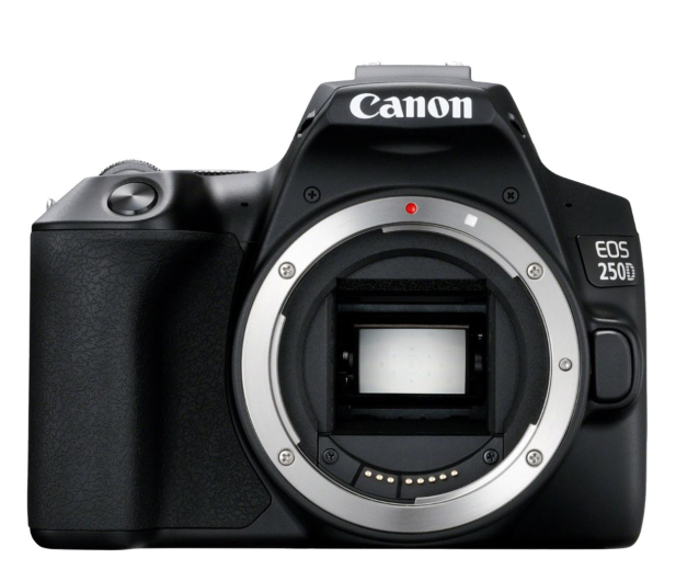 Canon EOS 250D czarny + EF-S 18-55mm f/4-5.6 IS STM - 724283 - zdjęcie