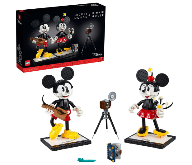 LEGO Disney 43179 Myszka Miki i Myszka Minnie do zbudowania - 1012693 - zdjęcie 12