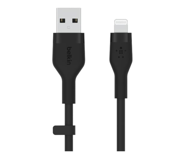 Belkin USB-A - Lightning Silicone 2m Black - 731851 - zdjęcie