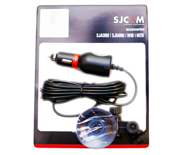 SJCAM Zestaw samochodowy uchwyt + ładowarka micro USB - 726642 - zdjęcie 3