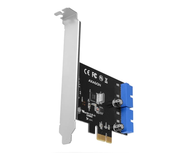 Axagon PCIE 4X wewnętrzny USB 3.2 gen.1 - 730826 - zdjęcie