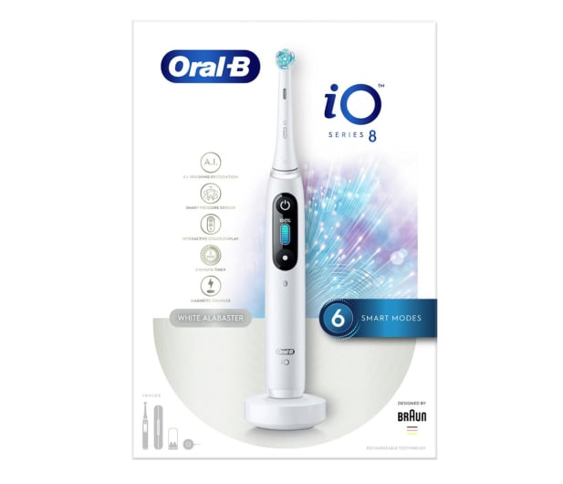 Oral-B iO Series 8 Biały - 1037094 - zdjęcie 7