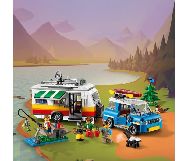 LEGO Creator 31108 Wakacyjny kemping z rodziną - 563462 - zdjęcie 5