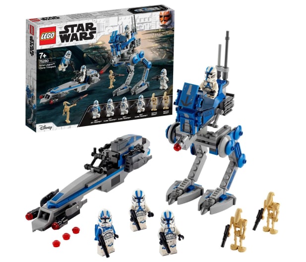 LEGO Star Wars 75280 Żołnierze-klony z 501. legionu - 579120 - zdjęcie 11