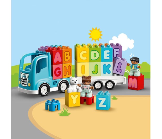 LEGO DUPLO 10915 Ciężarówka z alfabetem - 532306 - zdjęcie 7