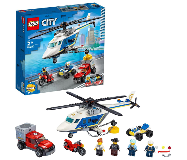 LEGO City 60243 Pościg helikopterem policyjnym - 532599 - zdjęcie 11