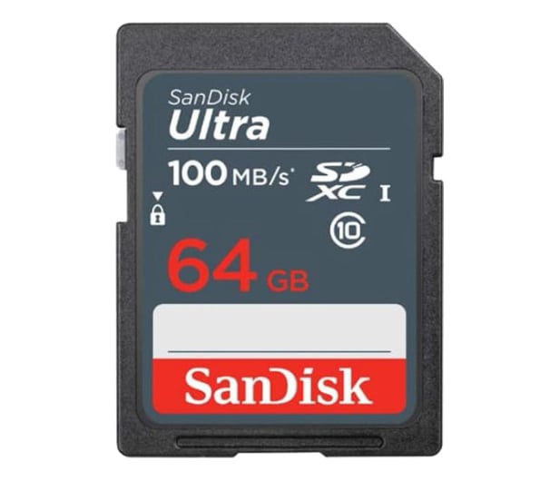 SanDisk 64GB SDXC Ultra Class10 100MB/s UHS-I - 733470 - zdjęcie