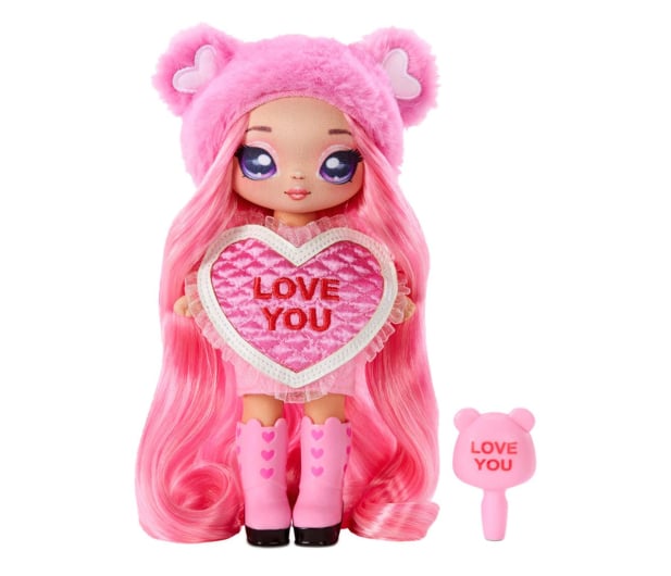 MGA Entertainment Na!Na!Na! Surprise Sweetest Hearts Doll - Pink Heart Bear - 1037370 - zdjęcie