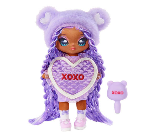 MGA Entertainment Na!Na!Na! Surprise Sweetest Hearts Doll - Purple Heart Bear - 1037371 - zdjęcie