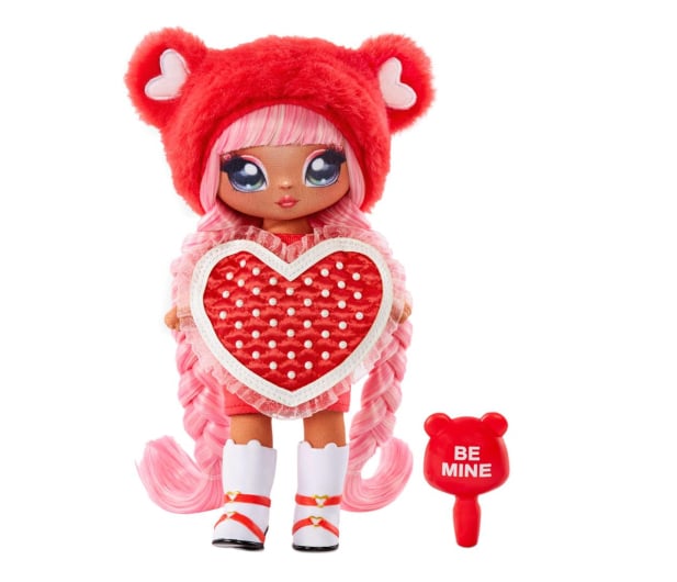 MGA Entertainment Na!Na!Na! Surprise Sweetest Hearts Doll - Red Heart Bear - 1037373 - zdjęcie