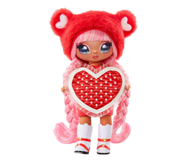 MGA Entertainment Na!Na!Na! Surprise Sweetest Hearts Doll - Red Heart Bear - 1037373 - zdjęcie 2