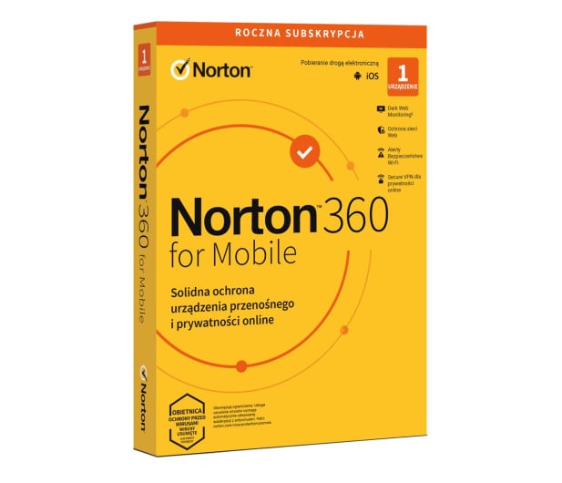 NortonLifeLock 360 Mobile 1st. (12m.) - 735440 - zdjęcie