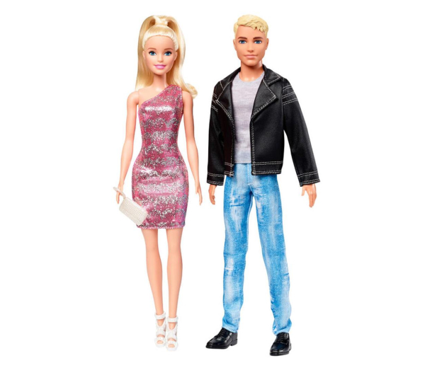 Barbie Lalki Barbie i Ken z zestawem ubranek - 1037608 - zdjęcie 4