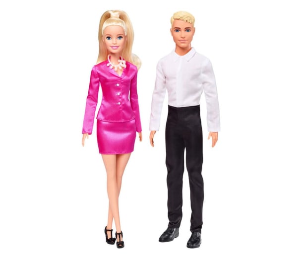 Barbie Lalki Barbie i Ken z zestawem ubranek - 1037608 - zdjęcie 5