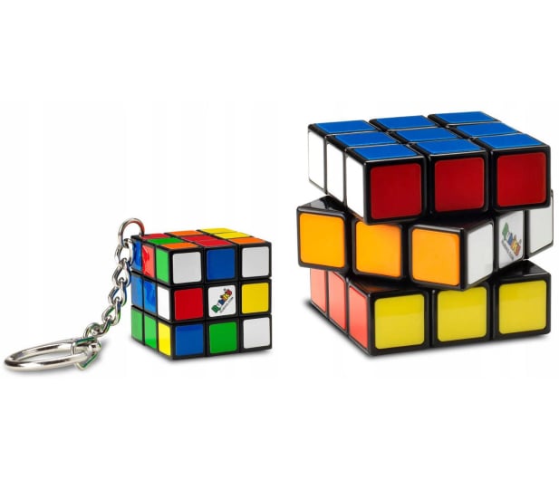 Spin Master Zestaw Kostka Rubika 3x3 oraz brelok 3x3 - 1037574 - zdjęcie 2