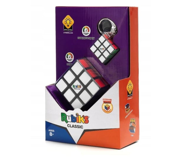 Spin Master Zestaw Kostka Rubika 3x3 oraz brelok 3x3 - 1037574 - zdjęcie