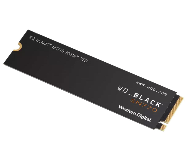WD 500GB M.2 PCIe Gen4 NVMe Black SN770 - 734877 - zdjęcie 3