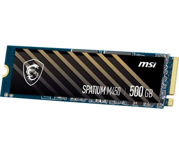 MSI 500GB M.2 PCIe Gen4 NVMe Spatium M450 - 735475 - zdjęcie 2