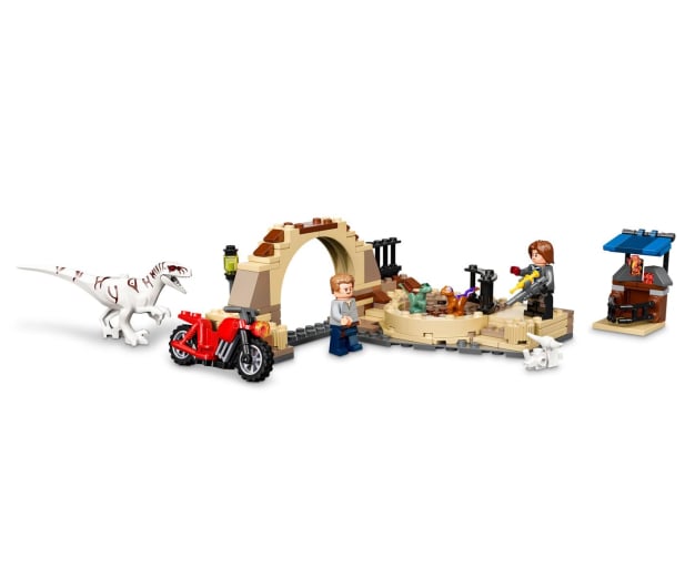 LEGO Jurassic World 76945 Atrociraptor: pościg na motocyklu - 1037684 - zdjęcie 8