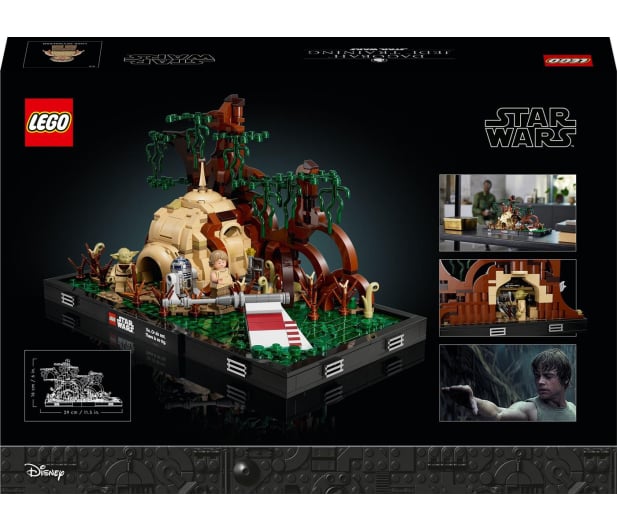 LEGO Star Wars™ 75330 Diorama: Szkolenie Jedi™ na Dagobah™ - 1037692 - zdjęcie 10