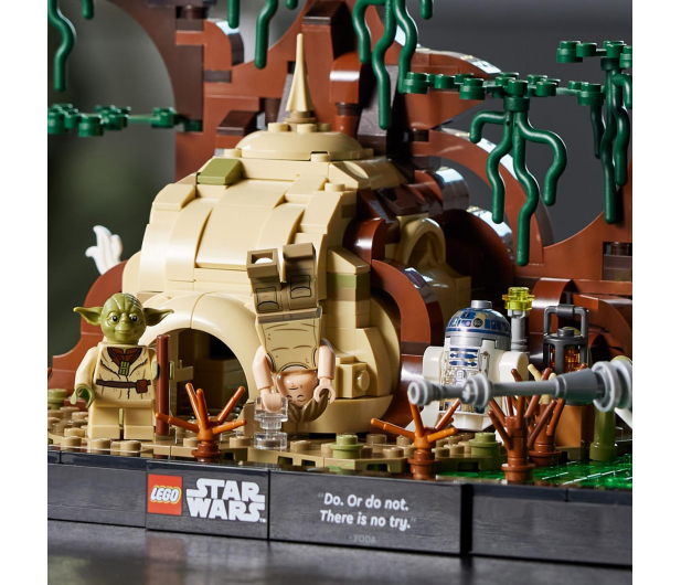 LEGO Star Wars™ 75330 Diorama: Szkolenie Jedi™ na Dagobah™ - 1037692 - zdjęcie 6