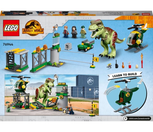 LEGO Jurassic World 76944 Ucieczka tyranozaura - 1037683 - zdjęcie 9