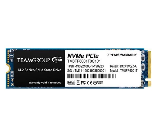 Team Group 1TB M.2 PCIe NVMe MP33 - 734840 - zdjęcie