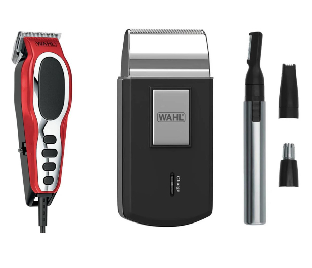 Wahl Zestaw Close Cut Pro Red, Travel Shaver, Nose Trimmer Micro - 1037888 - zdjęcie 2