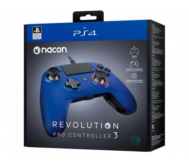 Nacon PS4 Sony Revolution Pro Controller 3 Niebieski - 736587 - zdjęcie 5