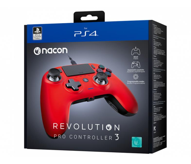 Nacon PS4 Sony Revolution Pro Controller 3 Czerwony - 736585 - zdjęcie 5