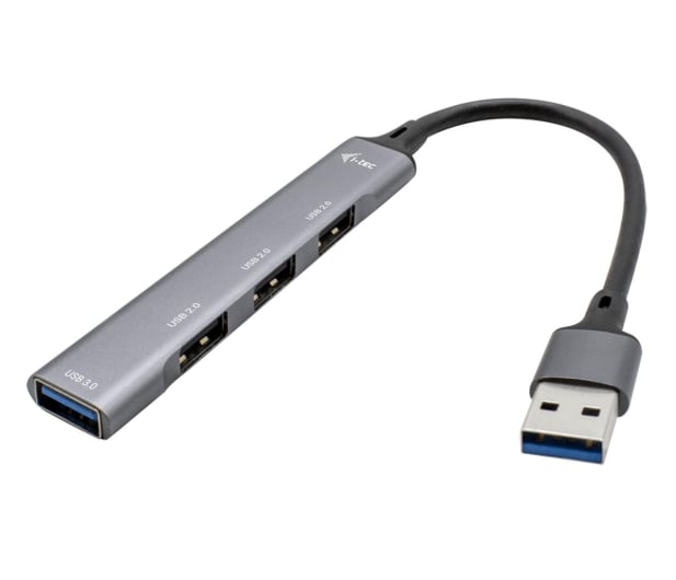 i-tec USB 3.0 Metal HUB 1x USB 3.0, 3x USB 2.0 - 737199 - zdjęcie 1