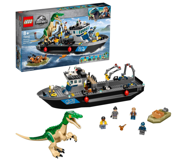 LEGO Jurassic World 76942 Barionyks i ucieczka łodzią - 1024898 - zdjęcie 13