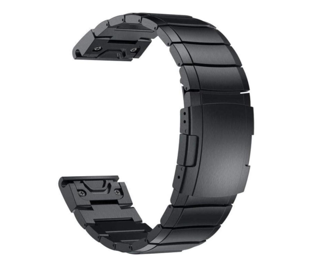 Tech-Protect Bransoleta SteelBand do Garmin Fenix black (22mm) - 720004 - zdjęcie