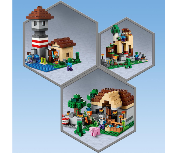 LEGO Minecraft 21161 Kreatywny warsztat 3.0 - 561528 - zdjęcie 8