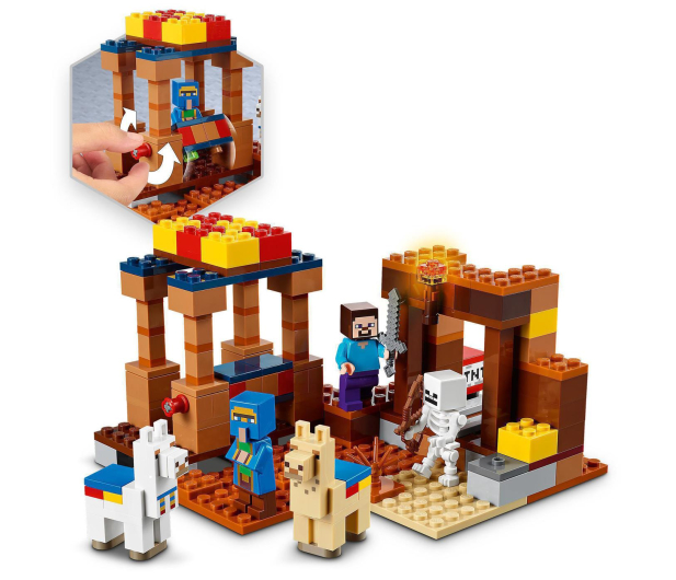 LEGO Minecraft 21167 Punkt handlowy - 1010445 - zdjęcie 4