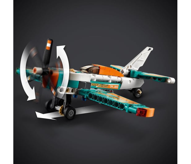 LEGO Technic 42117 Samolot wyścigowy - 1012731 - zdjęcie 6
