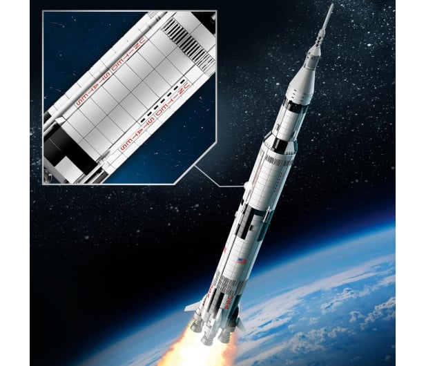 LEGO Ideas 92176 Rakieta NASA Apollo Saturn V - 1011122 - zdjęcie 9