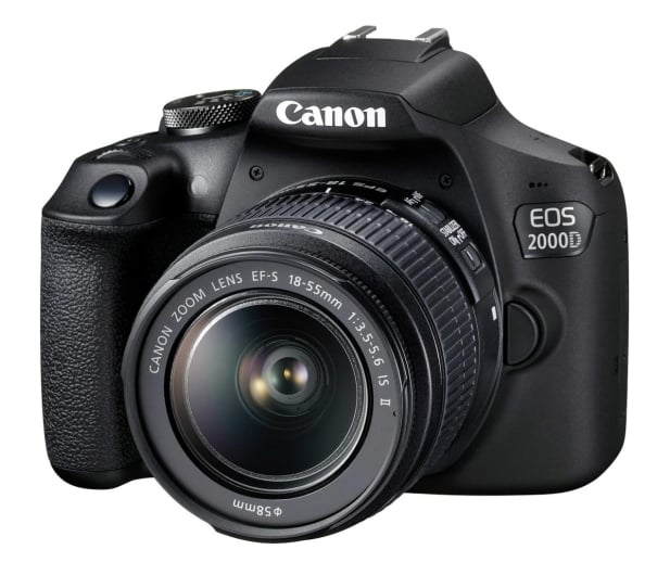 Canon EOS 2000D + 18-55 IS + akumulator LP-E10 EU26 - 725233 - zdjęcie